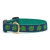 Collars, Leads & Accessories Up Country™ | Navy Shamrock Dog Collection