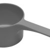 Bowls & Feeding Supplies Messy Mutts™ | Messy Mutts Melamine Dog Food Scoop Grey 1 Cup