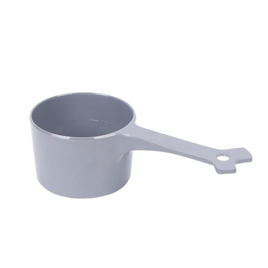 Bowls & Feeding Supplies Messy Mutts™ | Messy Mutts Melamine Dog Food Scoop Grey 1 Cup