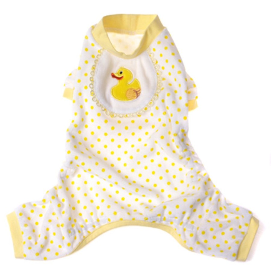 Pet Apparel (Continued) Pooch Outfitters | Ducky Pajamas