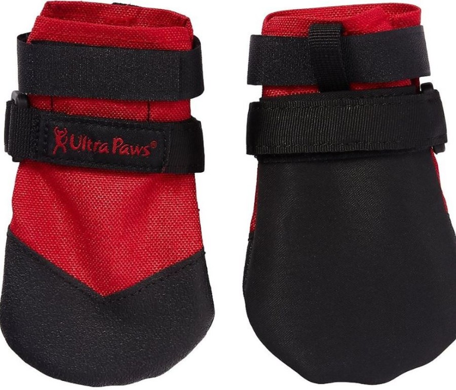 Pet Apparel Ultra Paws | Ultra Paws® Red Dog Boots, 4-Count