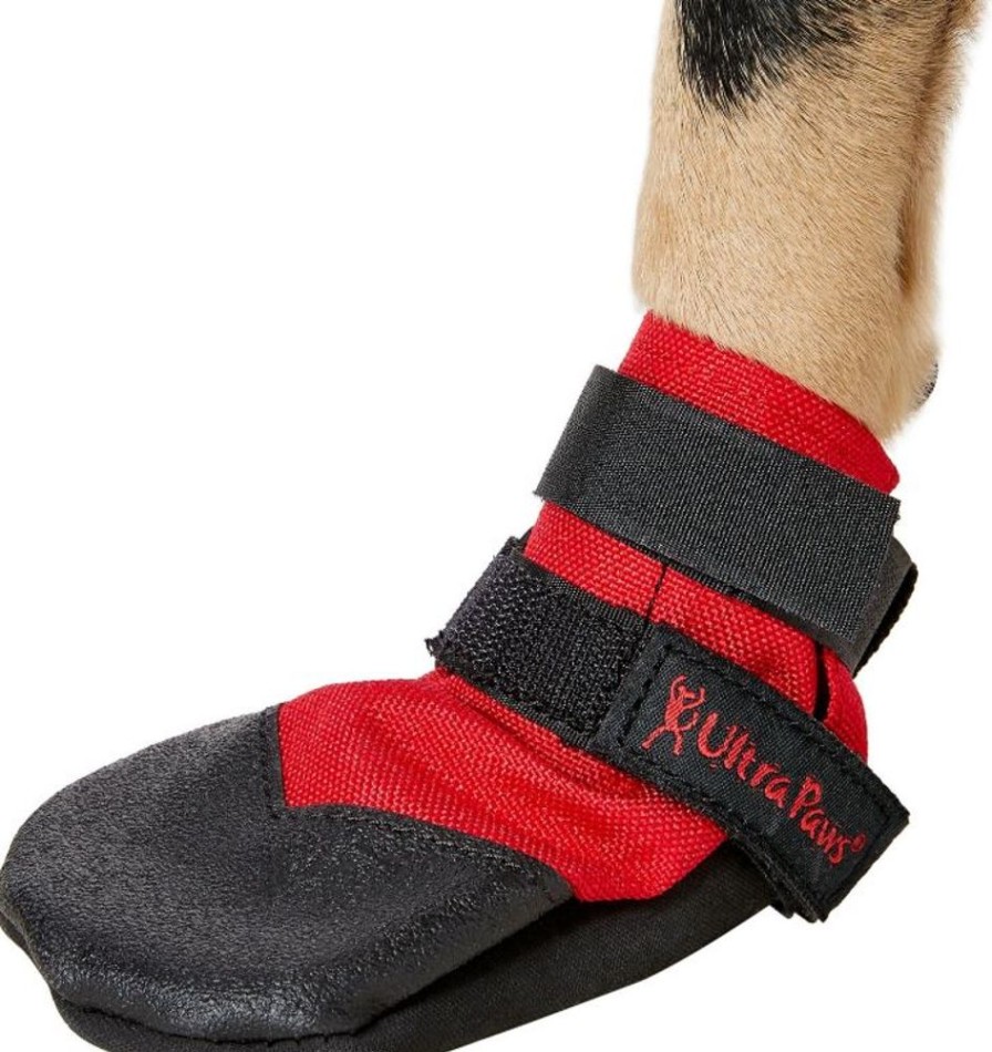 Pet Apparel Ultra Paws | Ultra Paws® Red Dog Boots, 4-Count