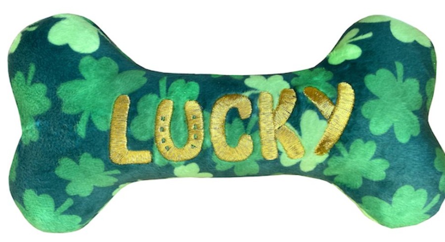 Toys & Playthings Huxley & Kent® | Lucky Charm Bone Dog Toy