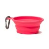 Travel Messy Mutts™ | Messy Mutts Silicone Collapsible Bowl Watermelon Small