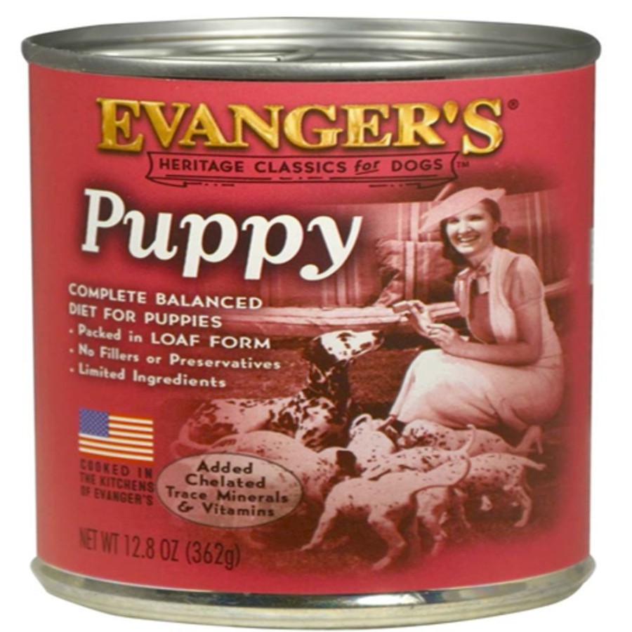 Pet Food Evanger's Pet Food | Evangers Heritage Classic Puppy Food And Underweight Dogs 12Ea/12.8Oz