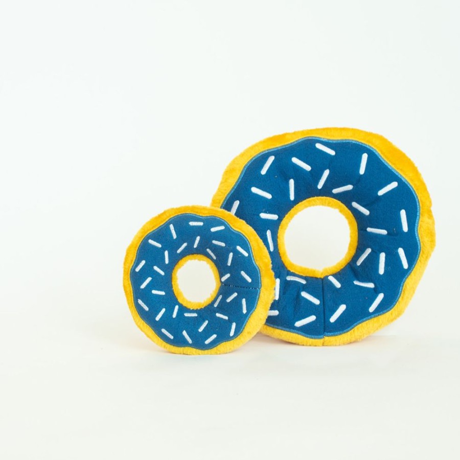 Special Occasion & Holiday ZippyPaws | Zippypaws Hanukkah Jumbo Donutz Blue