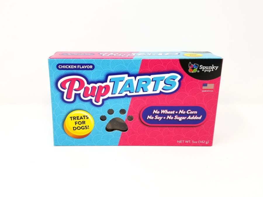 Treats Spunky Pup | Puptarts Dog Treats, Chicken Flavor, 5 Oz