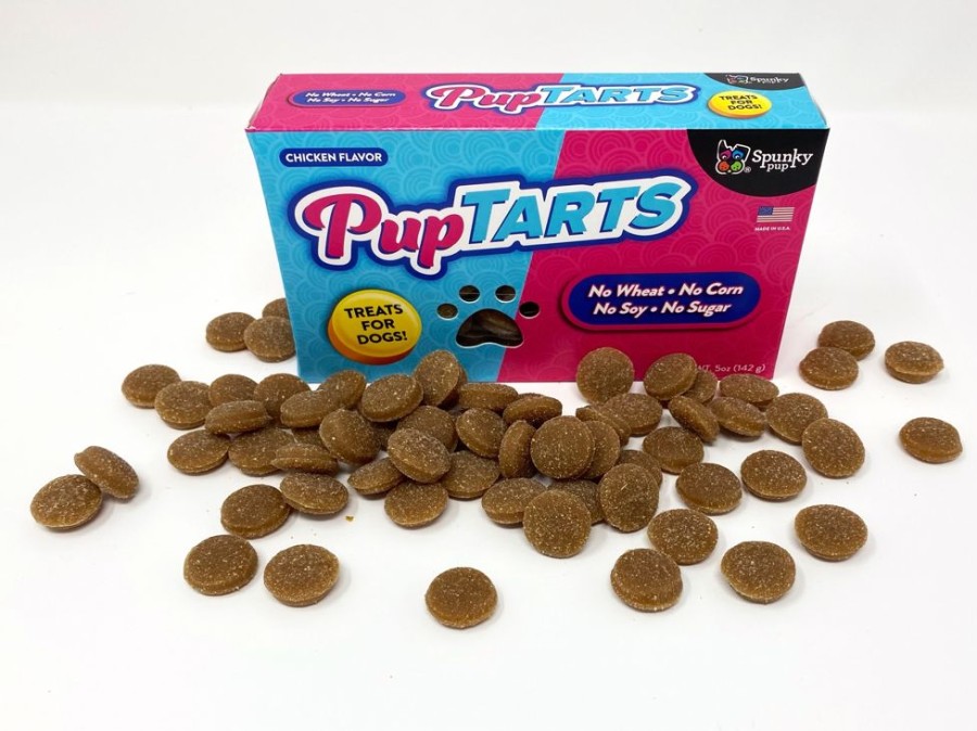 Treats Spunky Pup | Puptarts Dog Treats, Chicken Flavor, 5 Oz