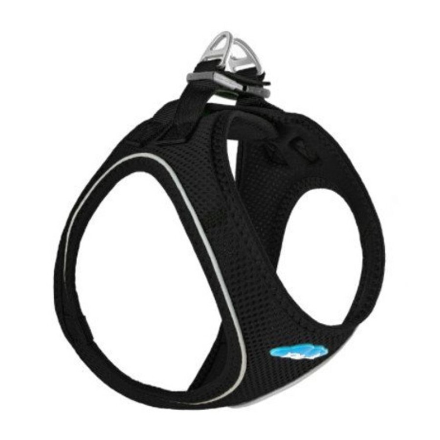 Harnesses Plush® | Black Plush Step In Vest Air-Mesh Harness