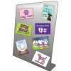 Retail Solutions dog speak | Dog Magnet Assortment - Includes 4 Each Of 12 Top Selling Designs And Silver Display Board!