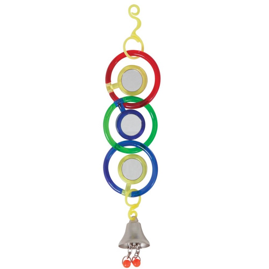 For Cats & Other Critters JW Pet | Jw® Activitoy Triple Mirror Bird Toy