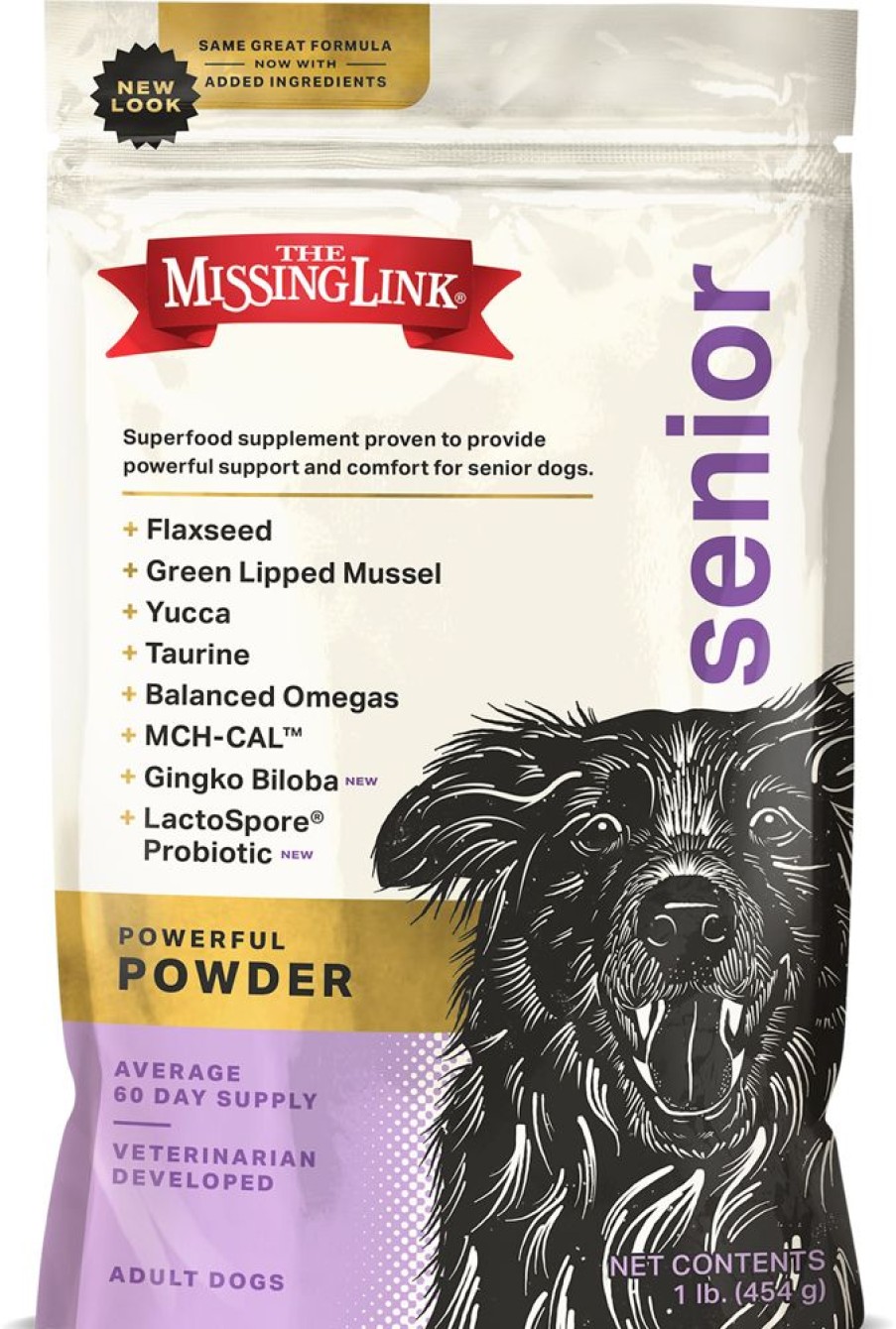 Health & Safety Missing Link | Original Senior Dog Superfood Supplement Formula 1Lb By The Missing Link