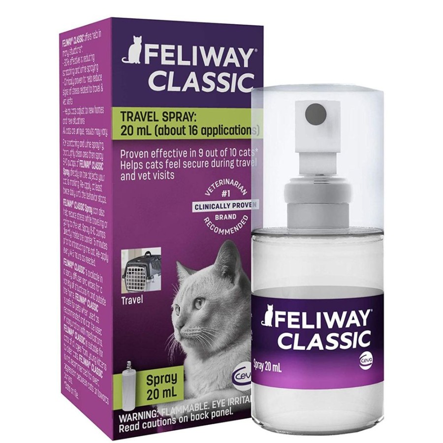 For Cats & Other Critters PetMedMart | Feliway Classic Travel Spray, 20Ml