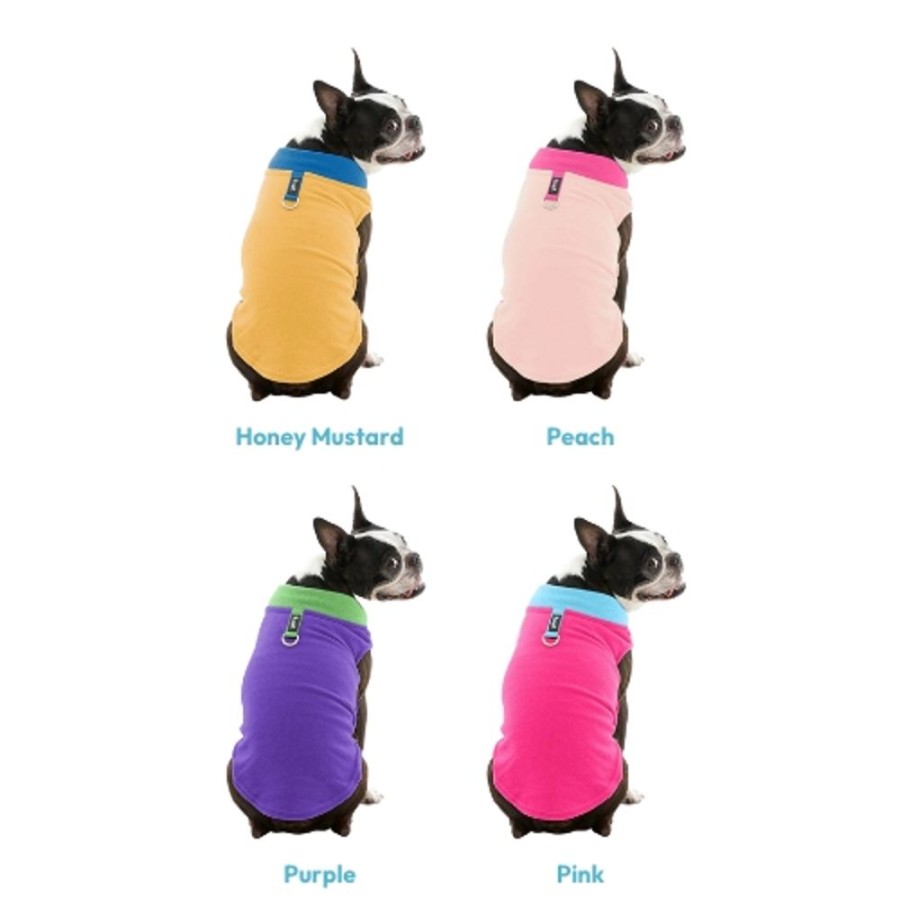 Pet Apparel GOOBY® | Fleece Vest Half Stretch (#72106D)