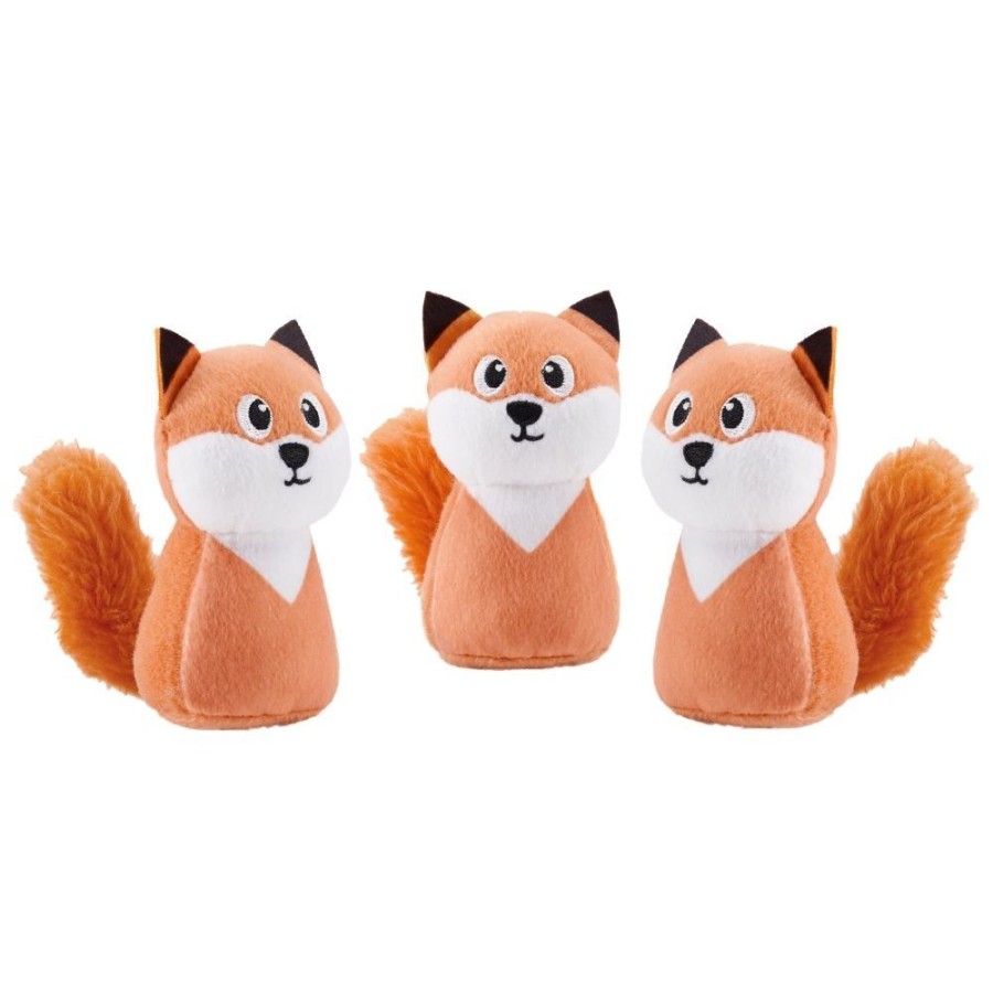 Toys & Playthings Outward Hound® | Outward Squeakin' Fox 3 Pk