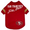 Pet Apparel (Continued) Pets First, Inc. | San Francisco 49Ers Stripe Tee