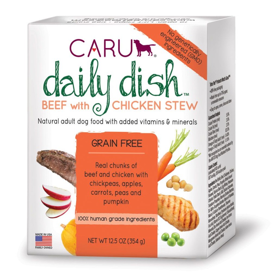 Pet Food Caru® Pet Food | Caru Daily Dish Beef With Chicken Stew For Dogs 12.5 Oz