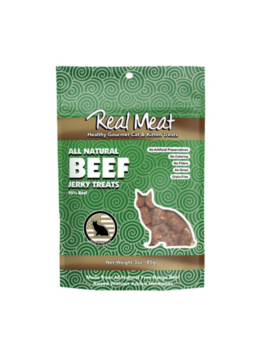 For Cats & Other Critters Real Meat Company | Beef Cat Treats - 3Oz