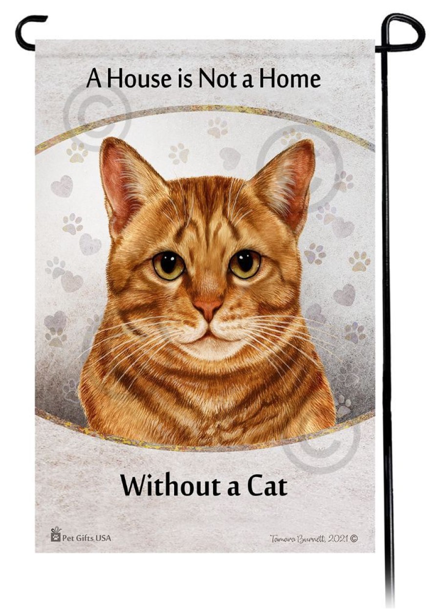 For The Home Pet Gifts USA | A House Is Not A Home - Cat Garden Flags