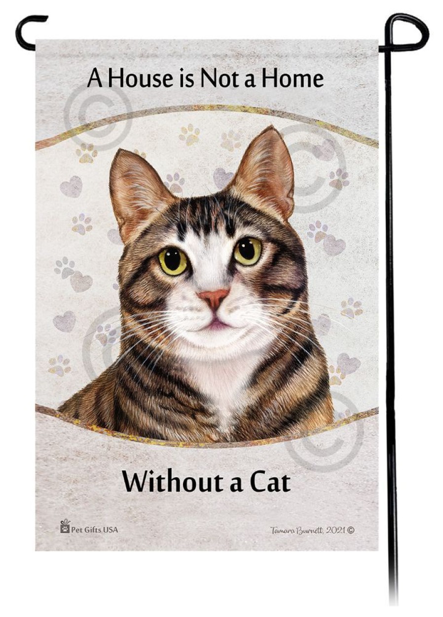 For The Home Pet Gifts USA | A House Is Not A Home - Cat Garden Flags