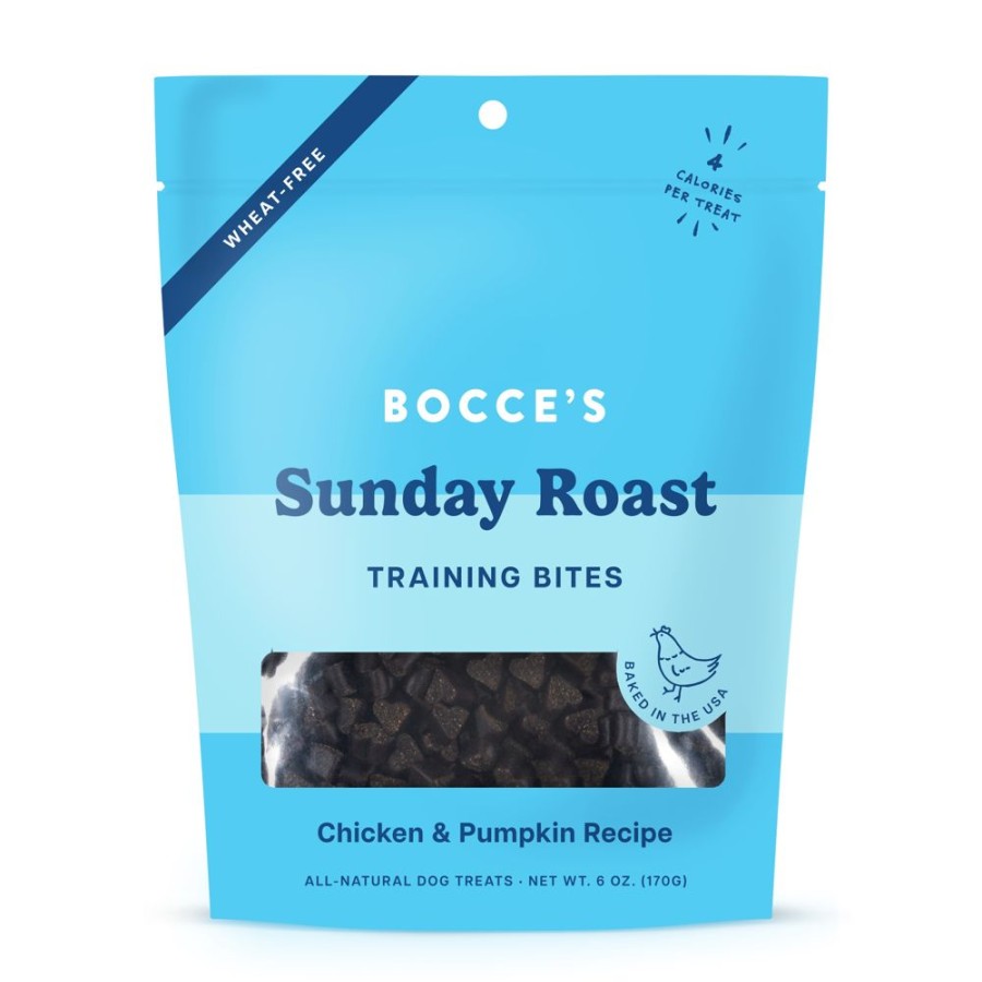 Treats Bocce's Bakery | Bocce'S Bakery Sunday Roast Training Bites Dog Treats 6Oz