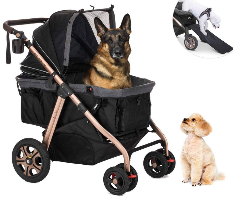 Totes & Carriers HPZ™ Pet Rover | Hpz Pet Rover Titan Hd Suv Stroller - Black