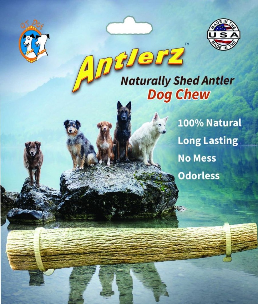 Treats Antlerz™ | Deer & Elk Antler The Original Antlerz All Natural Long Lasting Dog Chew