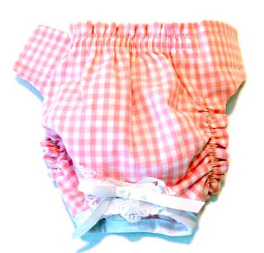 Pet Apparel (Continued) Doggie Design, Inc. | Pink Gingham Panties