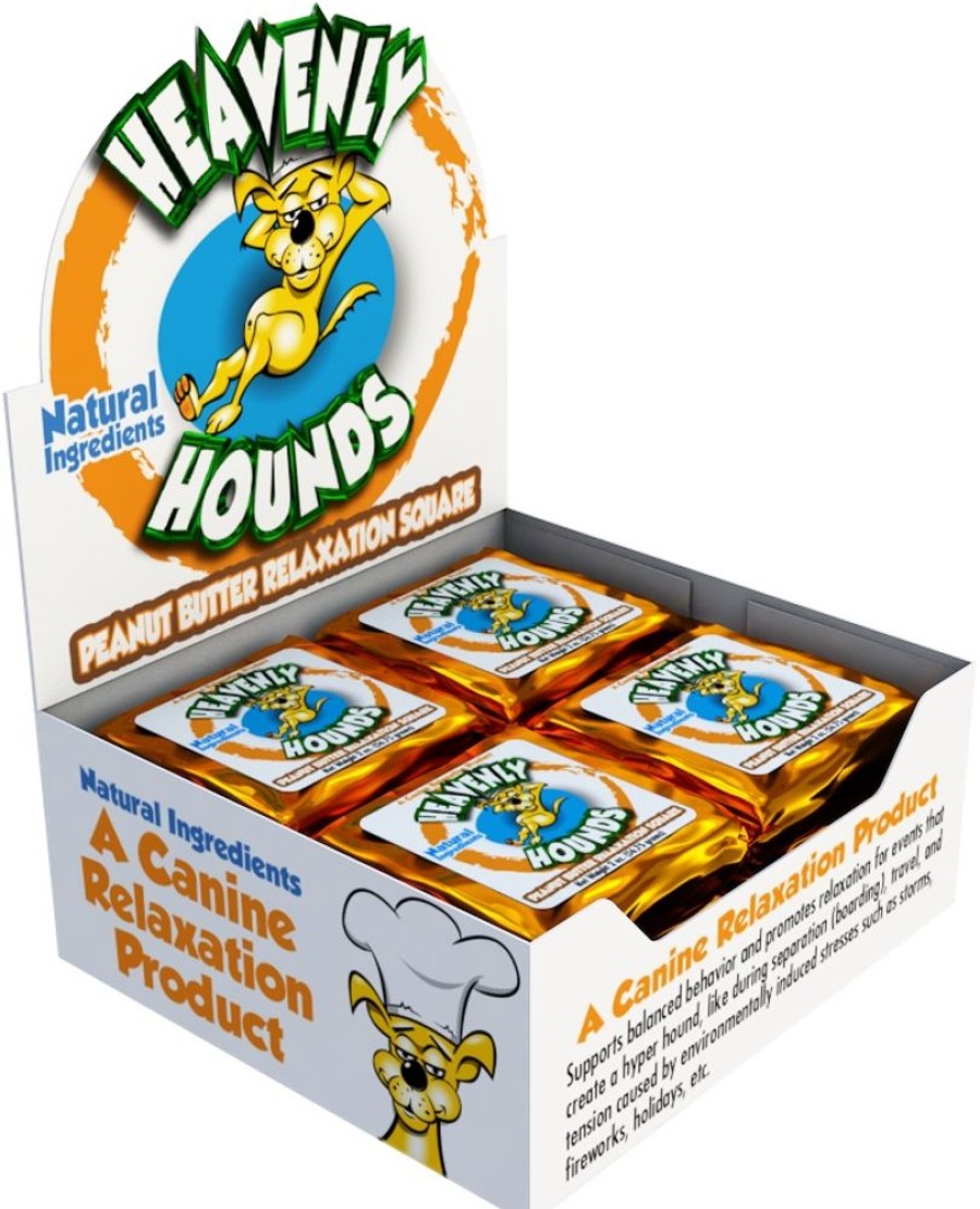 Health & Safety Heavenly Hounds | Heavenly Hounds - 144 Individually Wrapped 2 Oz. Relaxation Squares (Twelve 12-Packs)