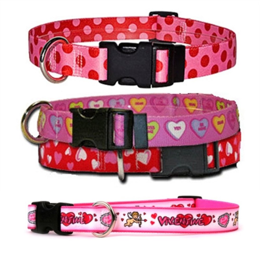 Collars, Leads & Accessories Yellow Dog Design | Valentines Themed Collection