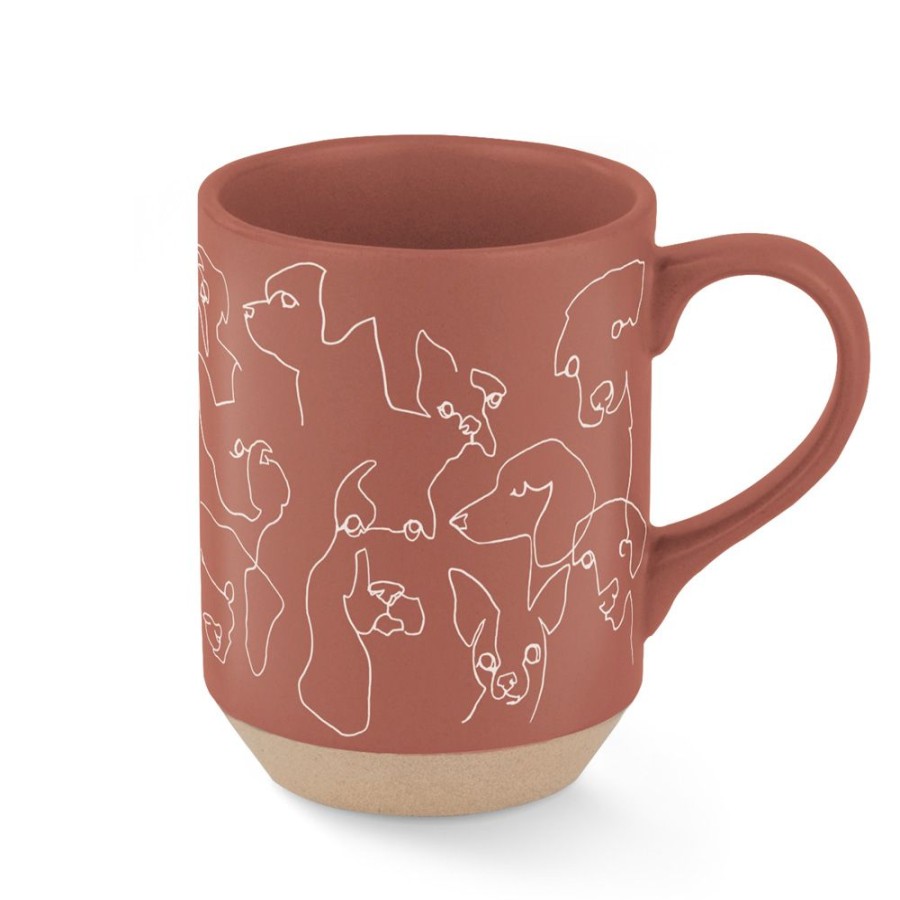 For The Home PetShop by Fringe Studio | Loose Dog Line Mug