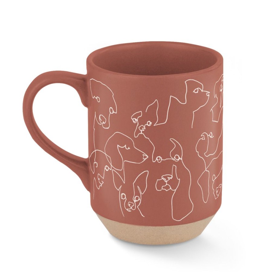 For The Home PetShop by Fringe Studio | Loose Dog Line Mug