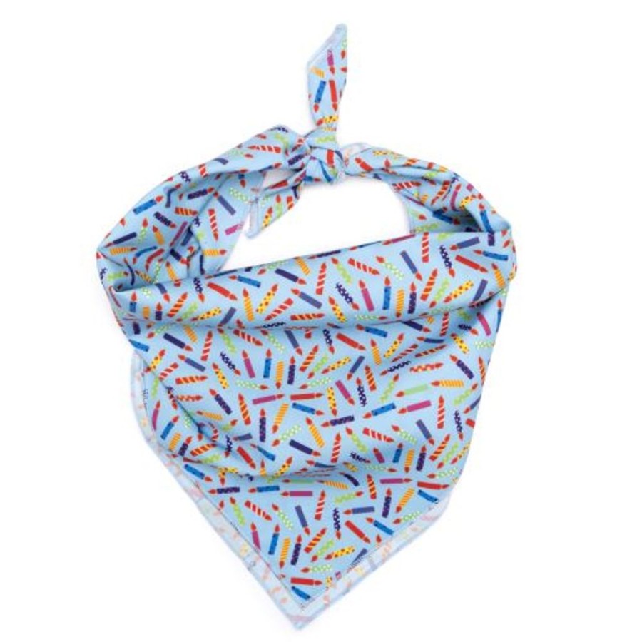 Collars, Leads & Accessories The Worthy Dog | It'S My Birthday Bandana