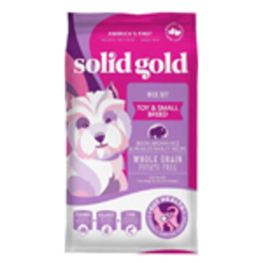 Pet Food Solid Gold | Solid Gold Dog Wee Bit Small Bite Bison All Stages 12Lb