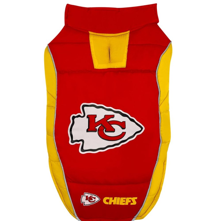 Pet Apparel Pets First, Inc. | Kansas City Chiefs Puffer Vest