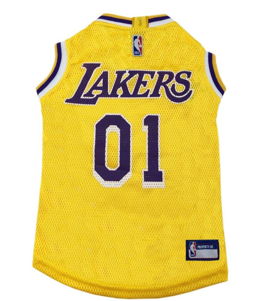 Pet Apparel Pets First, Inc. | Los Angeles Lakers Dog Jersey