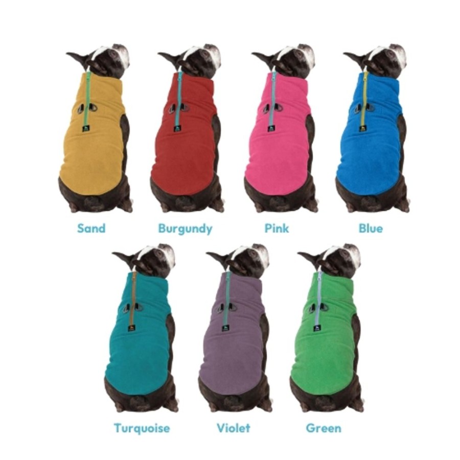 Pet Apparel (Continued) GOOBY® | Half Zip-Up Fleece Vest (#72211)