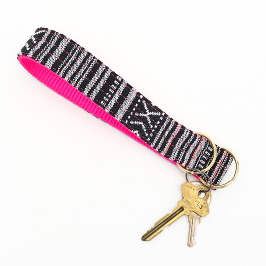 Stuff For Humans Mimi Green | Paz Beach Blanket Key Chain Wristlet Fob