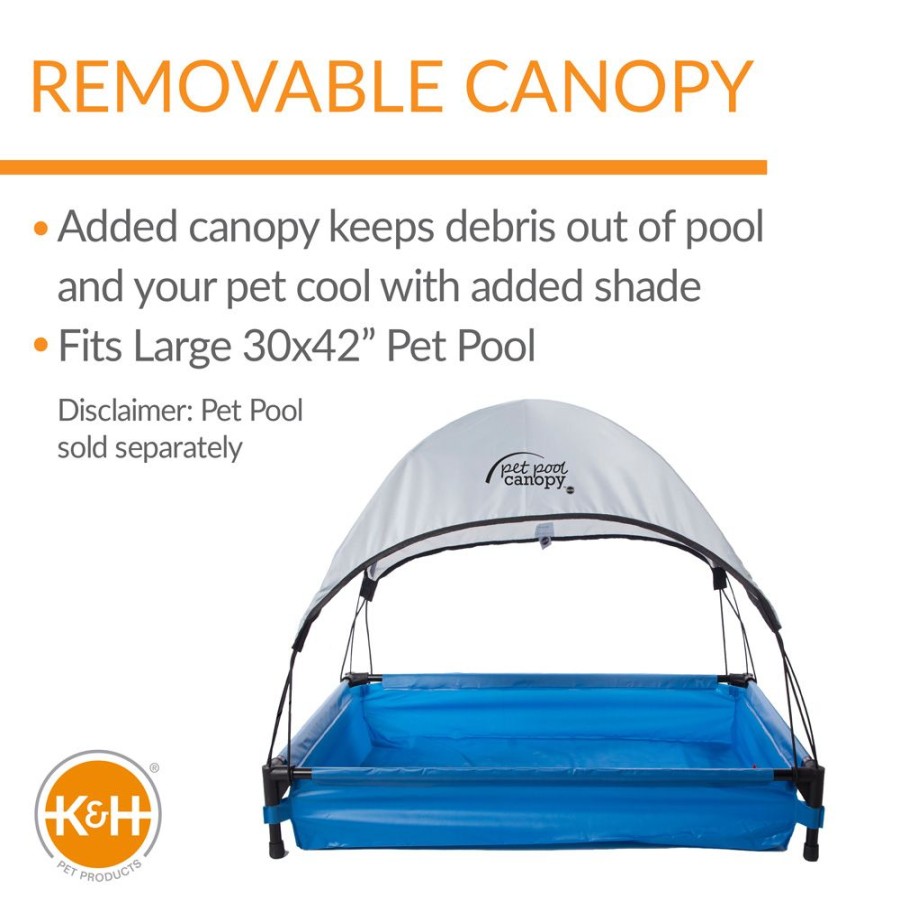 Beds, Crates, Etc. K&H Pet Products | K&H Pet Pool Canopy