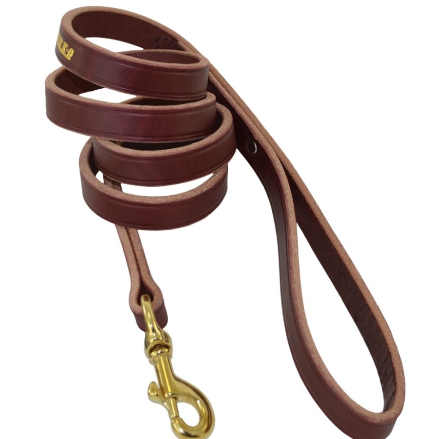 Collars, Leads & Accessories Ray Allen Manufacturing | Standard Leather Leash (1/2" Or 3/4" )