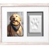 For The Home Pearhead™ | Pawprint Wall Frame, Distressed