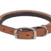 Collars, Leads & Accessories Circle T® | Circle T® Oak Tanned Leather Round Dog Collar