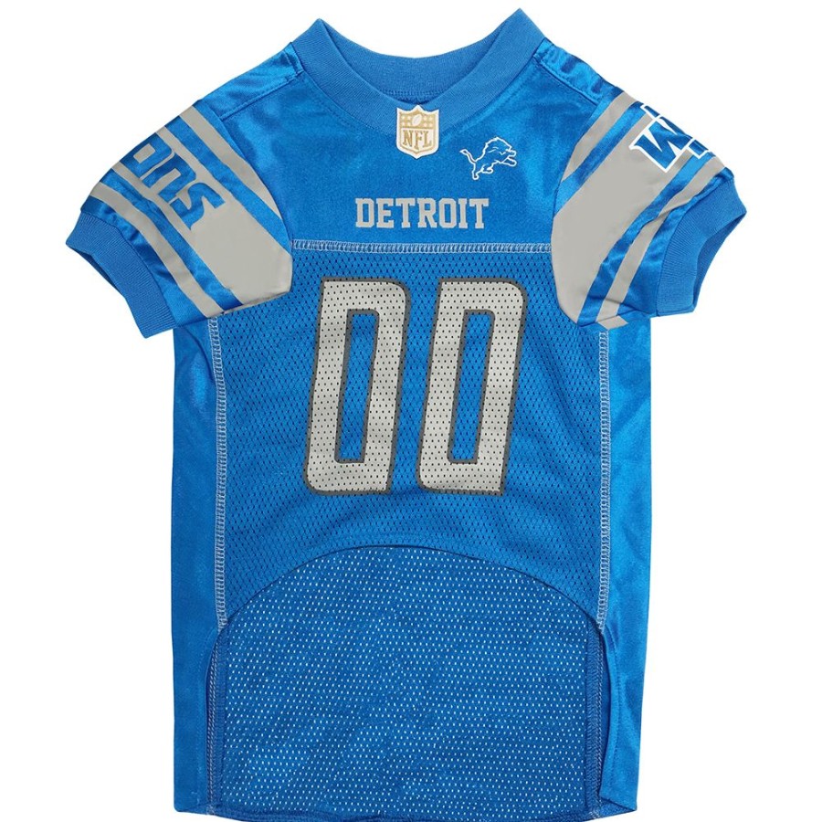 Pet Apparel Pets First, Inc. | Detroit Lions Mesh Nfl Jerseys By Pets First