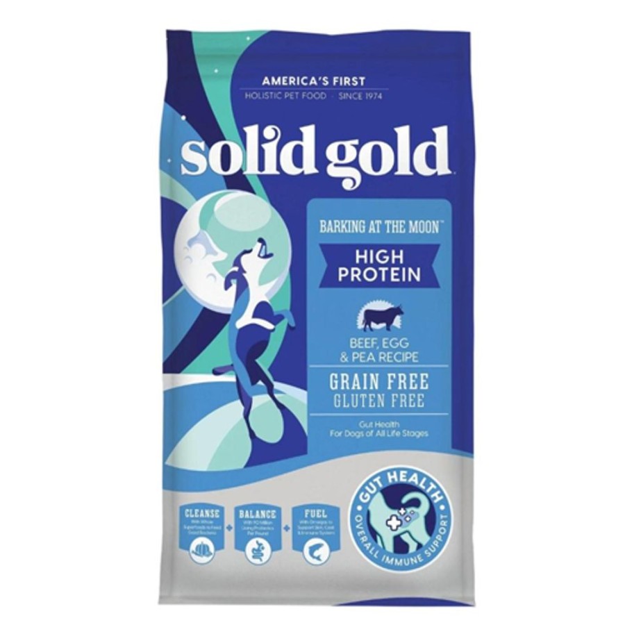 Pet Food Solid Gold | Solid Gold Dog Barking At Moon Beef Grain Free 24Lb