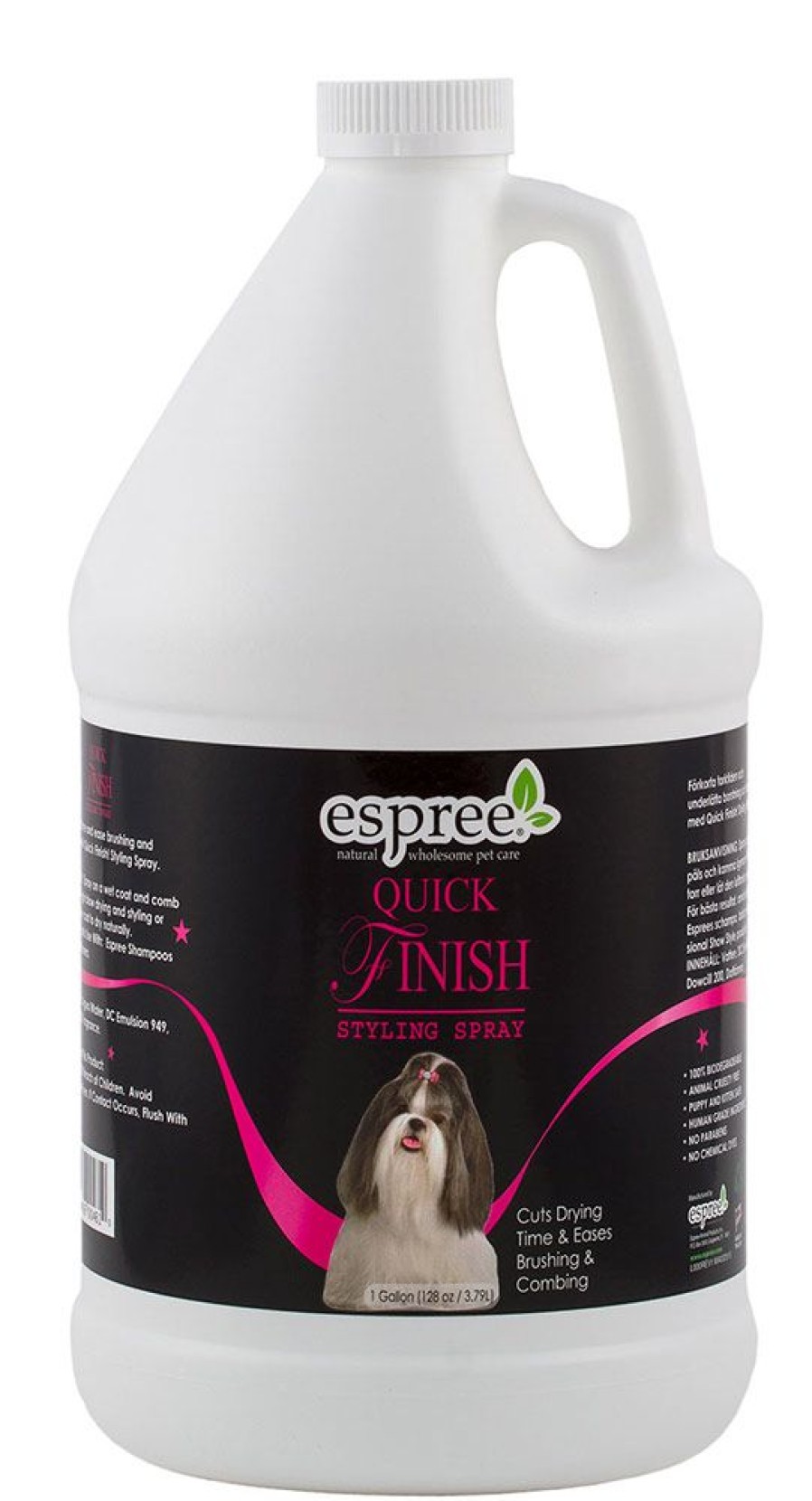 Grooming & Shampoos Espree | Espree Quick Finish! Styling Spray, 1 Gallon