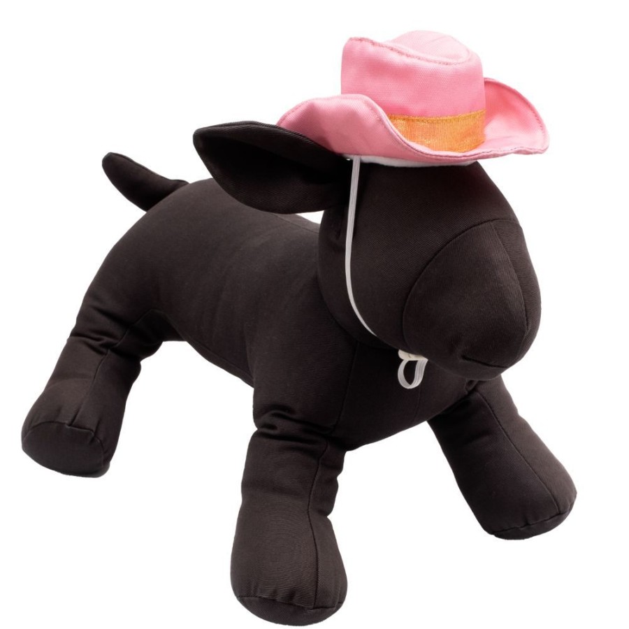 Pet Apparel The Worthy Dog | Pink Cowboy Party Hat