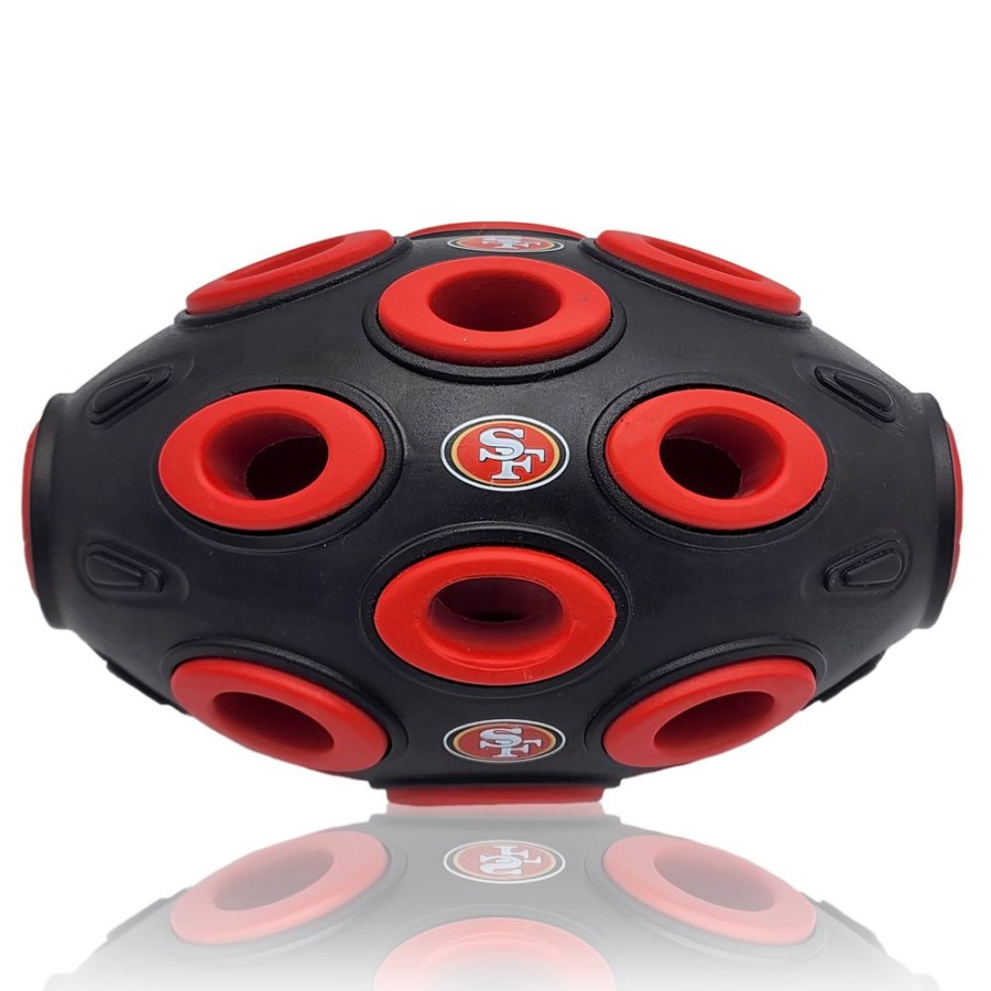 Toys & Playthings Pets First, Inc. | San Francisco 49Ers Treat Dispenser Toy