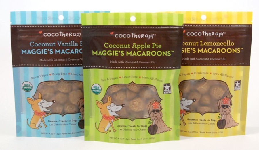 Treats CocoTherapy® | Coconut Lemoncello Maggie'S Macaroons From Cocotherapy®