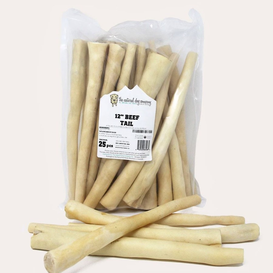 Treats Tuesday's Natural Dog Company | Large Beef Tails - Bulk