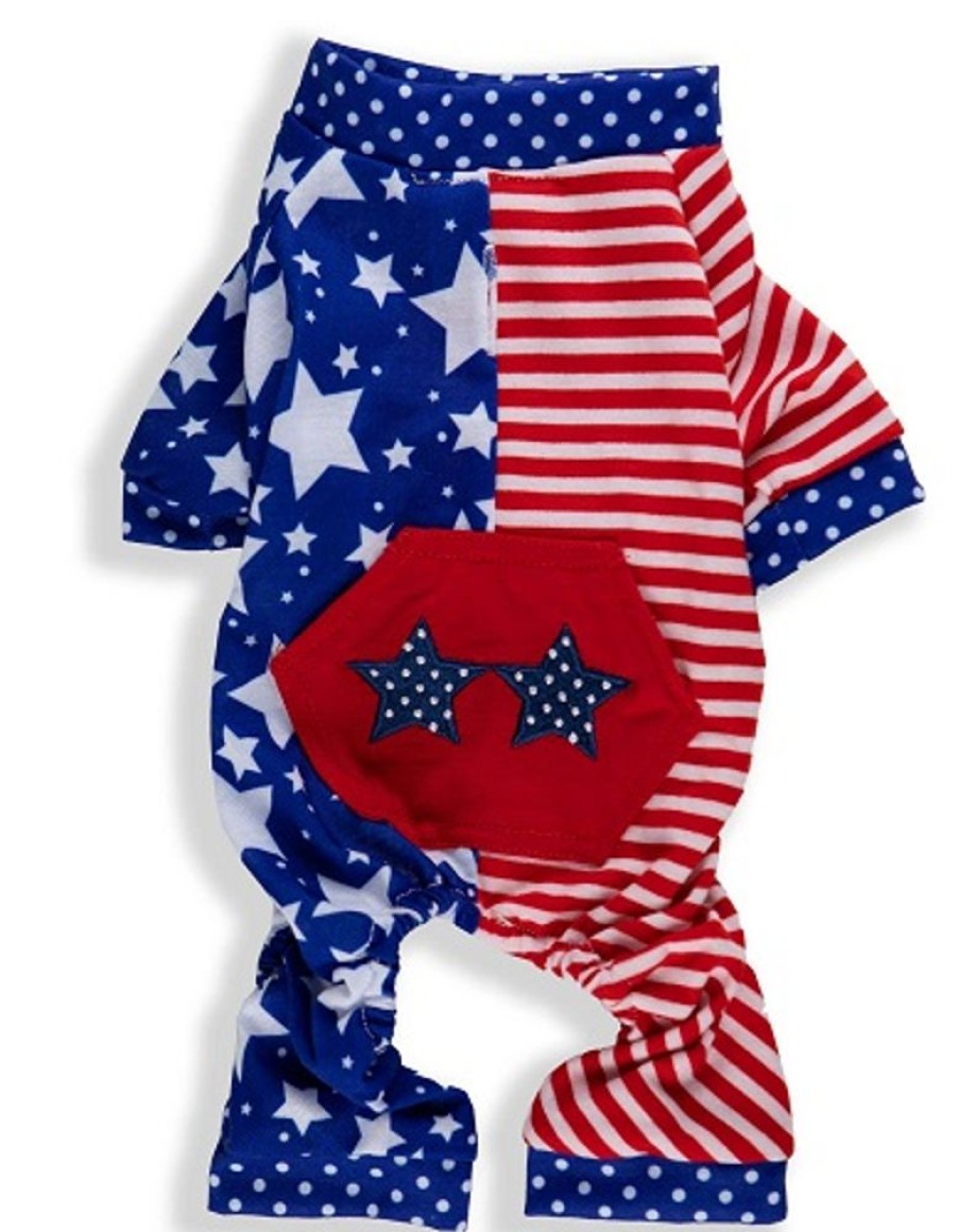 Pet Apparel (Continued) Max's Closet, LLC | Stars & Stripes Jammies